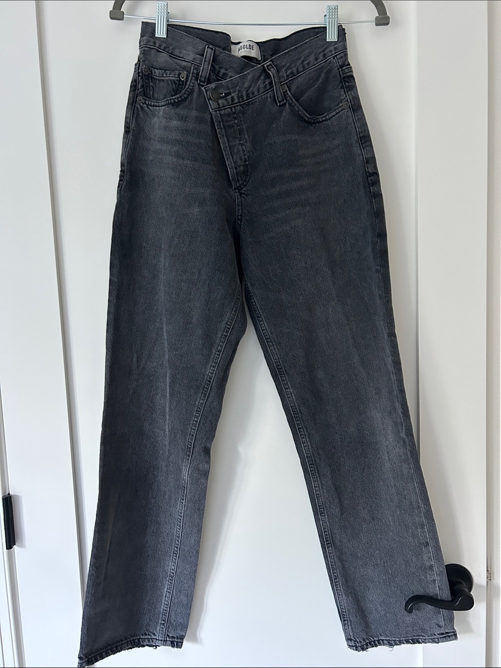 Agolde Women's Jeans in Washed Black